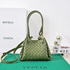 BV 25s Parachute Handbag 21cm Intrecciato Calfskin Leather GHW