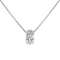 PARENTESI NECKLACE SILVER