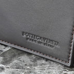 BV Pinacoteca Bag 43cm Deep Brown Intrecciato Calfskin & Suede