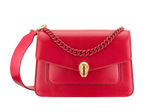BVL Serpenti Forever Crossbody Bag 20cm Red Calfskin GHW 188659