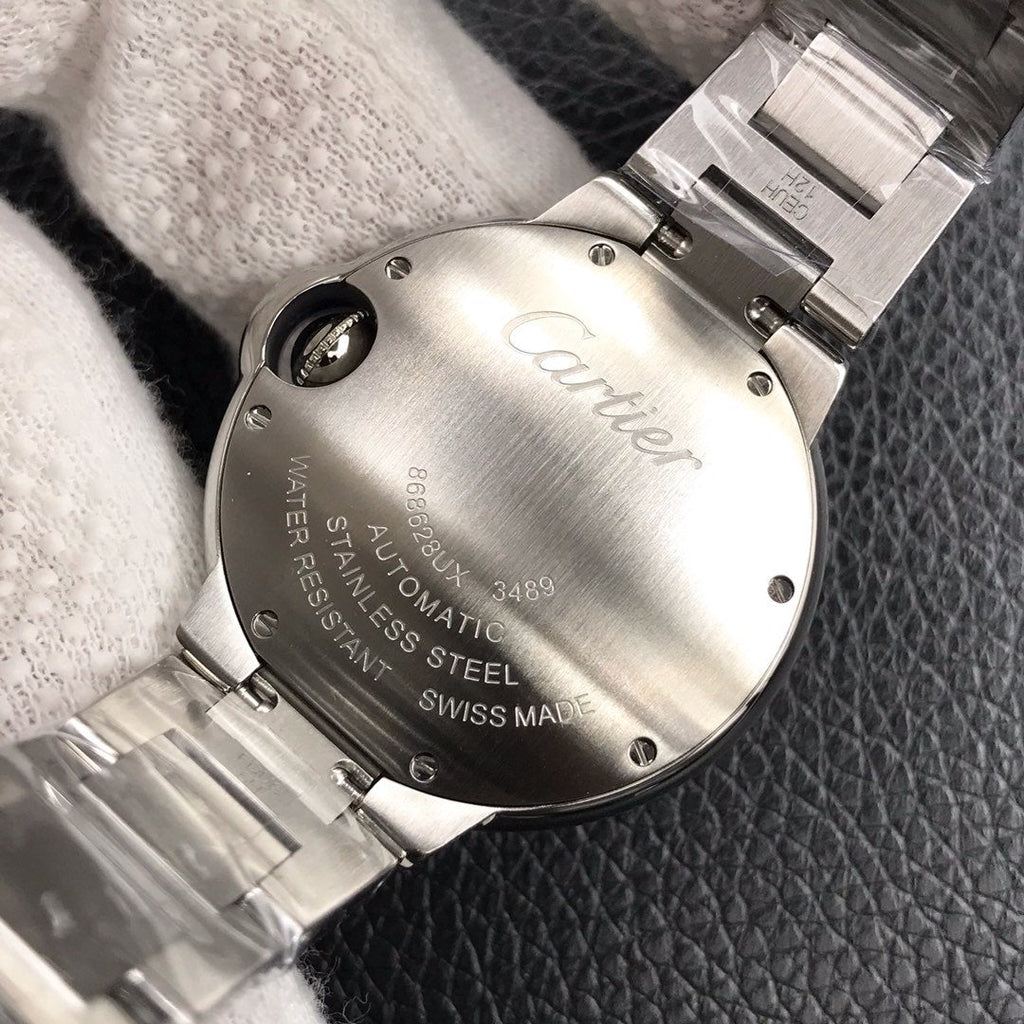 BALLON BLEU 33MM AUTOMATIC WHITE DIAL DIAMOND HO  MAKER
