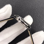 BALLON BLANC DE CARTIER QUARTZ STEEL CASE BLACK DIAL