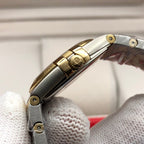CONSTELLATION LADIES 27MM GOLD DIAMOND BEZEL