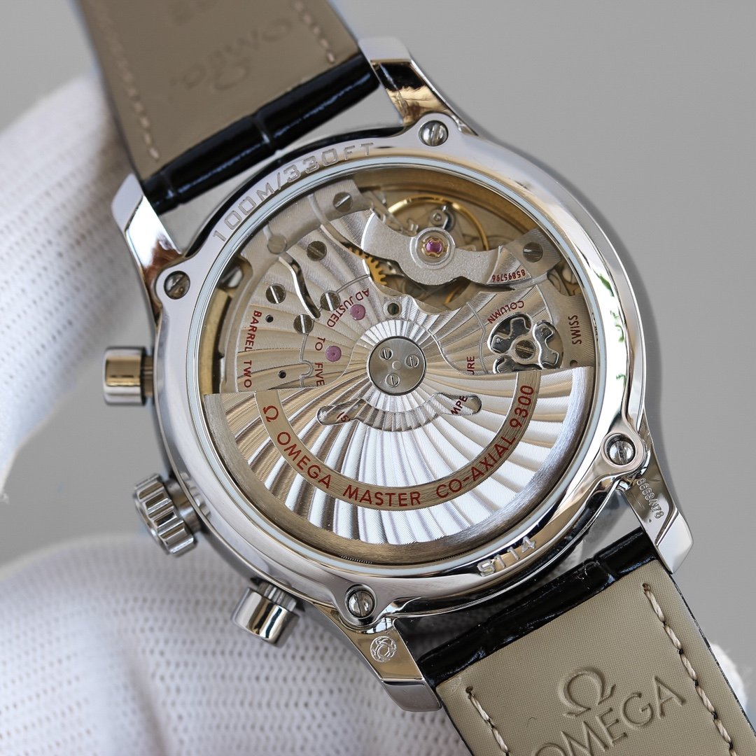 DE VILLE CO-AXIAL 42MM CHRONOGRAPH STEEL CASE
