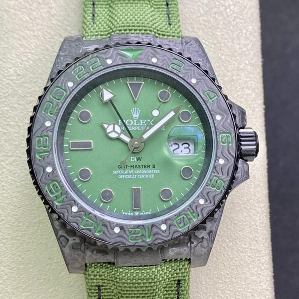 GMT - MASTER II CARBON CASE KHAKI DIAL