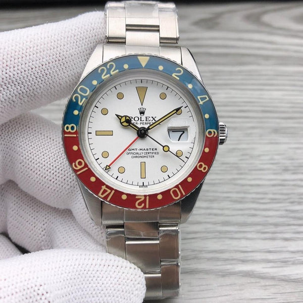 GMT-MASTER   PEPSI 40MM WHITE DIAL