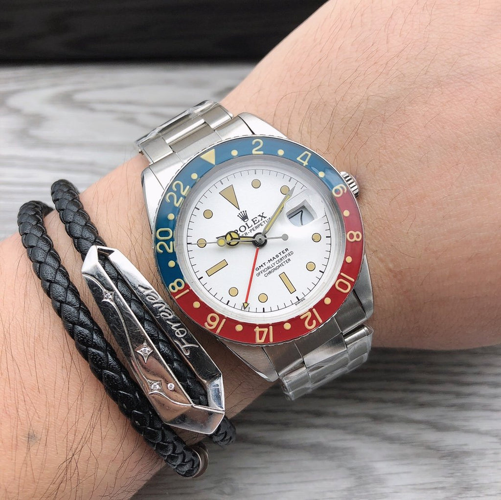 GMT-MASTER   PEPSI 40MM WHITE DIAL