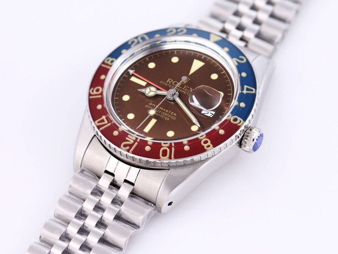 GMT-MASTER   PEPSI 40MM BROWN DIAL
