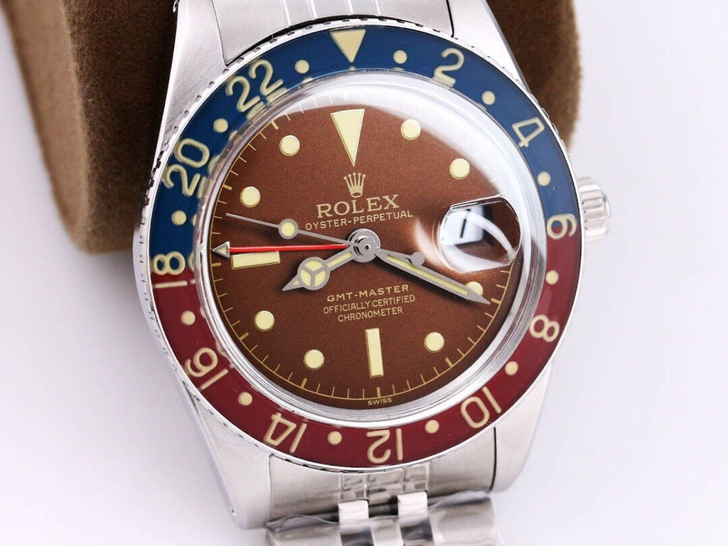 GMT-MASTER   PEPSI 40MM BROWN DIAL