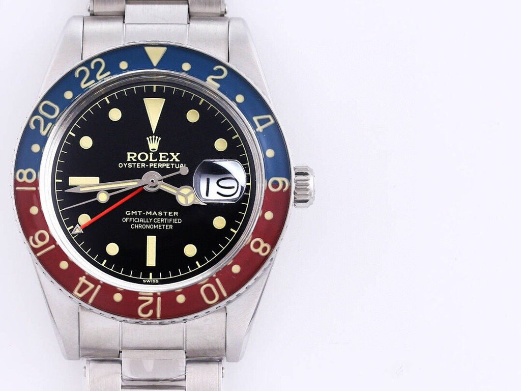 GMT-MASTER   PEPSI 40MM BLACK DATE