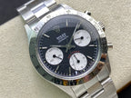 DAYTONA 37MM   STEEL CASE BLACK DIAL