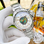 SEAMASTER AQUA TERRA 150M WORLDTIMER STEEL