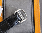 SANTOS BLACK BEZEL SKELETON