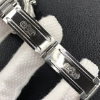 DAYTONA 38MM   BLACK BEZEL SILVER DIAL
