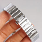 SANTOS LADY 35.1MM STEEL CASE WHITE DIAL