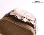 RONDE SOLO DE CARTIE WHITE DIAL DIAMOND BEZEL