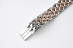 PANTHERE DE CARTIE 22MM QUARTZ ROSE GOLD STEEL WHITE DIAL