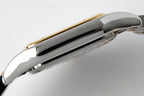 PANTHERE DE CARTIE 22MM QUARTZ GOLD STEEL WHITE DIAL
