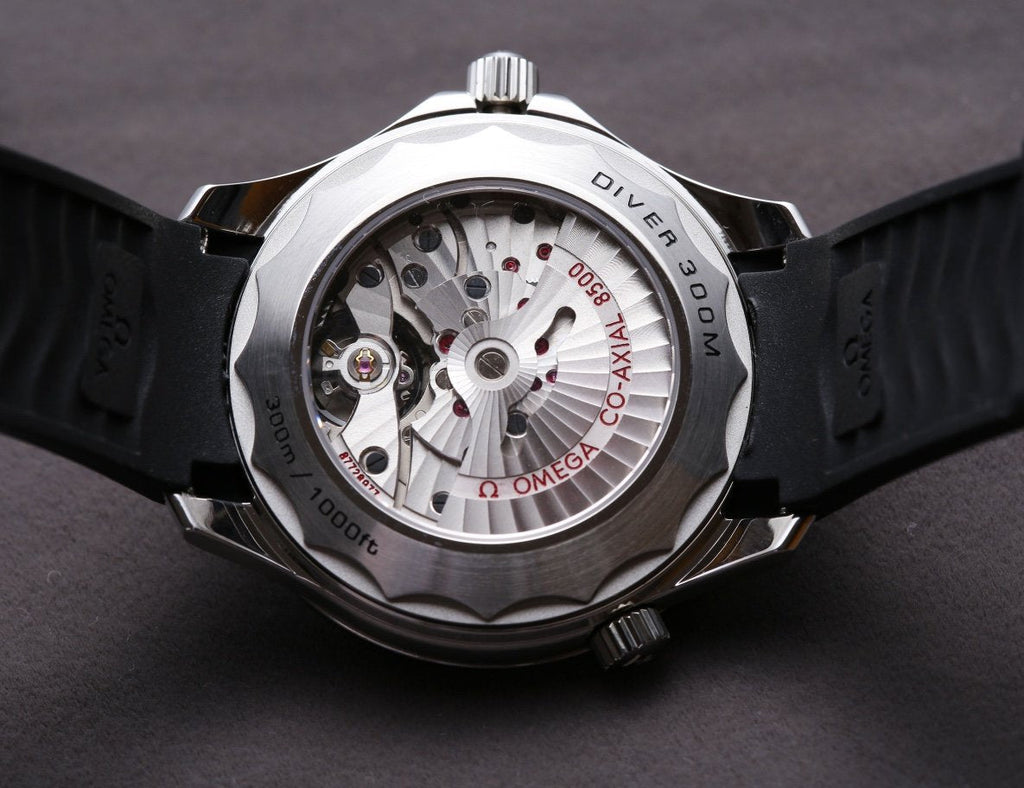 SEAMASTER DIVER 300 GREY DIAL BLACK RUBBER