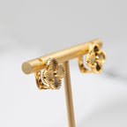 CLOVER EARRINGS GOLD
