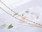 ECHAPEE NECKLACE PINK GOLD