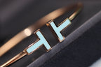T BRACELET 1.8MM TURQUOISE PINK GOLD