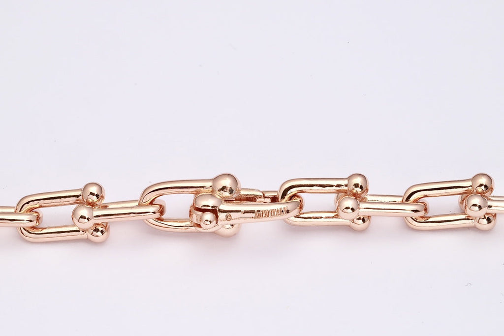 HARDWEAR PINK GOLD WRAP NECKLACE