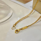 HAPPY HEART DIAMOND GOLD NECKLACE
