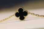 CLOVER 20 MOTIFS ONYX GOLD