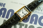 TANK MUST DE SOLO 30MM GOLD CASE LEATHER STRAP
