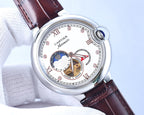 BALLON BLEU 36MM OPEN HEART DIAMOND NUMERALS