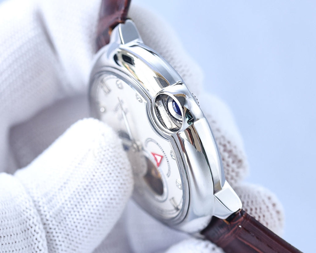 BALLON BLEU 36MM OPEN HEART DIAMOND NUMERALS