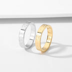 GG ENGRAVED 4MM RING
