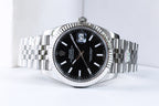 DATEJUST 36MM SILVER BLACK DIAL