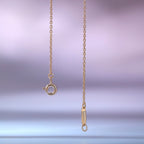 BIG SMILE PEDANT PINK DIAMOND NECKLACE