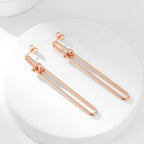 HARDWEAR LONG DROP EARRINGS
