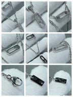 MOVE 2 ROW DIAMOND NECKLACE