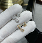 MY TWIN 2+1 DIAMOND STUD EARRINGS