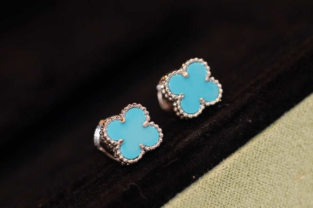 CLOVER TURQUOISE EARRINGS