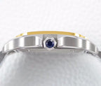 SANTOS LADY 35.1MM AUTOMATIC GOLD STEEL