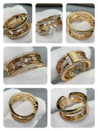 MOVE 10TH DIAMOND OPEN RING