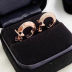T1 HOOP DIAMOND EARRINGS
