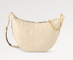 LOOP HOBO 38 CREMEMONOGRAM EMPREINTE LEATHER GOLD HARDWARE