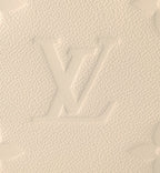 LOOP HOBO 38 CREMEMONOGRAM EMPREINTE LEATHER GOLD HARDWARE