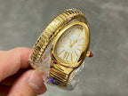 SERPENTI SPIGA GOLD WHITE DIAL