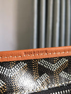 HOBO BOHEME 42CM BLACK AND TAN CANVAS