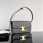CLASSIC TRIOMPHE 20 BROWN MONOGRAM CALFSKIN