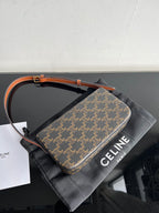 CLASSIC TRIOMPHE 20 BROWN MONOGRAM CALFSKIN