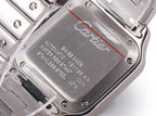 SANTOS LADY 35.1MM STEEL CASE BLUE DIAL
