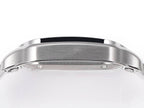 SANTOS LADY 35.1MM STEEL CASE BLUE DIAL DIAMOND BEZEL